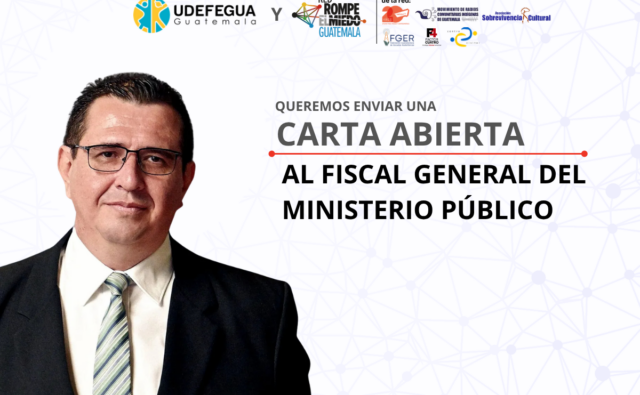 Carta abierta al fiscal general…