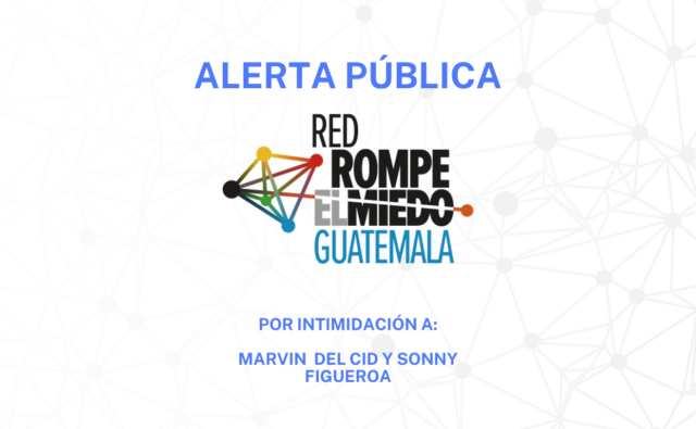 Alerta pública por intimidación a…